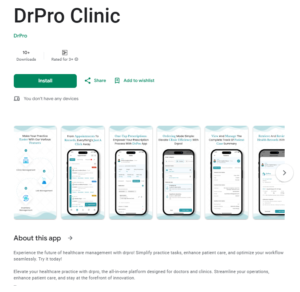 DrPro patient app